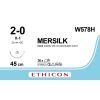 Silk zwart 2-0, X-1 CONV naald, W578H, 36 stuks