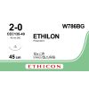 Ethilon zwart 2-0, CEC135-40 naald, W786BG, 12 stuks