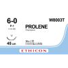 Prolene blauw 6-0, P-1 PRIME naald, W8003T, 24 stuks