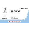 Prolene blauw 1, CPX naald, W8475G, 12 stuks