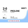 Prolene blauw 2-0, KS-55 naald, W8571, 12 stuks