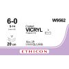 Vicryl gecoat gevlochten violet 6-0, S-14 naald, W9562, 12 stuks