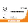 Ethibond Excel groen 2-0, KS naald, X7723H, 36 stuks