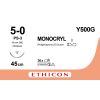 Monocryl ongekleurd 5-0, PS-3 PRIME MP naald, Y500G, 12 stuks