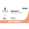 Monocryl violet 0, CTX PLUS naald, Y978G, 12 stuks