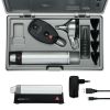 HEINE BETA 200 LED diagnostiekset: BETA 200 LED oftalmoscoop, BETA 200 LED F.O. otoscoop, BETA4 USB oplaadbaar handvat 3,5 V, USB-kabel en E4-USB plug-in voeding (A-132.28.388)