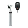 HEINE BETA 400 LED F.O. otoscoop + BETA 200 LED oftalmoscoop set met BETA batterijhandvat en harde koffer (2,5 V)