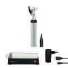 HEINE BETA 400 F.O. LED otoscoop kit met BETA4 USB-oplaadbare handgreep + USB-snoer + plug-in voeding