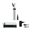 HEINE BETA 200 F.O. LED otoscoop kit met BETA4 USB-oplaadbare handgreep + USB-snoer + plug-in voeding