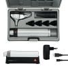 HEINE BETA 200 F.O. LED otoscoop set met BETA4 USB-oplaadbare handgreep + USB-snoer + plug-in voeding en accessoires