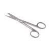Chirurgische schaar spits/stomp 11 cm gebogen RVS
