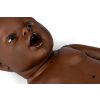 Oefenbaby 'Neneh' voor de verpleegopleiding, meisje, donkere huidskleur