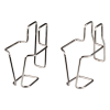Bedhanger recht voor 500 ml fles, 10 stuks