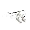 HEINE LoupeLight2 LED loeplamp met HRP binoculaire loep 4x op 340 mm op S-FRAME bril, complete set