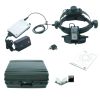 HEINE OMEGA 500 LED Set in harde koffer met HC 50L reostaat, teaching mirror, 50 fundusdiagrammen, mPack batterij en plug-in transformator met 90 graden adapter