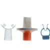 MADA 83 oranje bacteriefilter + foam neusklem en bite-on mondstuk, 80 stuks