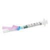 BD Eclipse veiligheidsnaald groen 21G, 0,8 x 40 mm + 3 ml Luer Lock spuit, 50 stuks