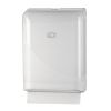 Pearl White handdoekdispenser voor de multifold en c-vouw