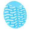 Urinoir Matten Ocean Mist/Blauw, 10 stuks