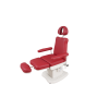 Elegance behandelstoel 4 motoren bordeaux