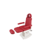 Elegance behandelstoel 4 motoren bordeaux