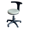Medische kruk T-vormige rugleuning beige