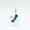 Greiner Bio-One Vacuette Safety bloedafnameset 21G 0,8 x 19 mm met houder en 19 cm slang, groen, 35 stuks
