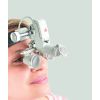 HEINE HRP binoculaire loep 3,5x op 420 mm met S-GUARD spatbescherming, ombouwset voor HEINE ML4 voorhoofdlamp