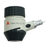 HEINE DELTA 20T dermatoscoop met contactplaat Ø 23 mm zonder schaalverdeling, alleen kop zonder handvat