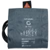 HEINE latex-vrije single-tube (1-slangsysteem) bloeddrukmanchet voor volwassenen, maat 14 × 58 cm (armomtrek 29 – 41 cm). Compatibel met HEINE GAMMA G5, G7 en GP.