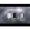 Quartz Silver Midi poetsroldispenser