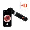 HEINE DELTA 30 dermatoscoop met contactplaat met schaalverdeling, USB-kabel, netadapter en harde koffer