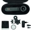 HEINE DELTA 30 PRO dermatoscoop complete bundel met twee contactplaten, tafellader, smartphone-adapter en harde koffer