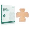 Kliniderm Foam Silicone Border Heel schuimverband met kleefrand, 5 stuks