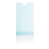 Klinion patiëntenslab met opvangdeel blauw/wit 38 x 70 cm, 100 stuks