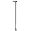 Servocare anatomische wandelstok links, zwart, hoogteverstelbaar 74 – 94 cm