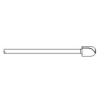 Geribbelde luciferstokjes 3 mm, 15 cm lang, MA15-8NS
