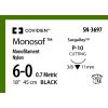 Monosof zwart 6-0