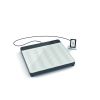 seca 651 EPD-gevalideerde opstapweegschaal met ID-Display en stabiel glazen platform