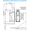 Wanddispenser SM2 universal (450 ml -1000 ml)