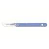 Swann Morton safety scalpel met intrekbare beschermkap, wegwerp, RVS, nr. 15, bulkverpakking, niet-steriel
