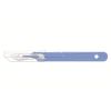 Swann Morton safety scalpel met intrekbare beschermkap, wegwerp, RVS, nr. 21, bulkverpakking, niet-steriel