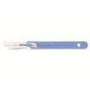 Swann Morton safety scalpel met intrekbare beschermkap, wegwerp, RVS, nr. 22, bulkverpakking, niet-steriel