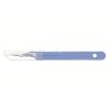 Swann Morton safety scalpel met intrekbare beschermkap, wegwerp, RVS, nr. 11P, bulkverpakking, niet-steriel