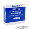 Swann Morton scalpelmesjes carbon, niet steriel, nr. 10A