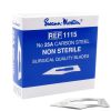 Swann Morton scalpelmesjes carbon, niet steriel, nr. 25A