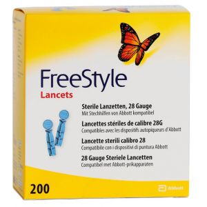 FreeStyle Lancetten 28G, 200 Stuks