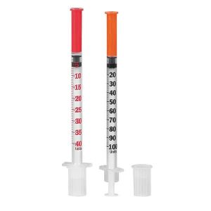 BD Micro-Fine U-100 insulinespuit 0,3 ml + 30G 0,30 x 8 mm naald, 100 stuks