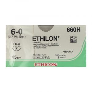 Ethilon 6-0 660H, 12 stuks