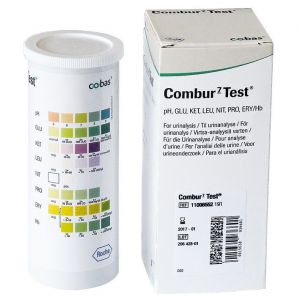 Combur 7 Urine Teststrips, 100 stuks